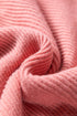 Solid Ribbed Knit Half Sleeve Poncho Plus Size Sweater