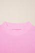 Solid Ribbed Knit Tiered Ruffle Pullover Blouse