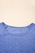 Solid Ruffled Short Sleeve Southern Belle Top