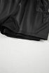 Solid Satin Elastic High Waist Pocketed Casual Shorts