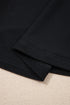 Solid Sheer Mesh Patchwork Cap Sleeve Tee