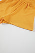 Solid Smocked Bodice Sleeveless Pocketed Romper