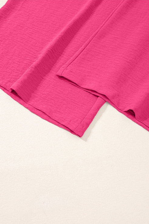 Solid Smocked Square Neck Sleeveless Pocket Jumpsuit