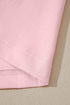 Solid Stitched Detail Loose Tank Top Short Set