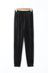 Solid Stretch Velvet Relaxed Lounge Jogger Pants