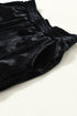 Solid Stretch Velvet Relaxed Lounge Jogger Pants