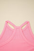 Solid Tank Top Elastic Waist Mini Skort Two Piece Dress
