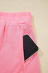 Solid Tank Top Elastic Waist Mini Skort Two Piece Dress