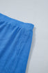 Solid Tank Top Elastic Waist Mini Skort Two Piece Dress