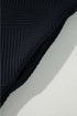 Solid Textured Long Sleeve H Line Shift Mini Dress