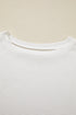 Solid Textured Waffle Knit Drawstring Casual Short Set