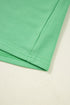 Solid V Neck Pocket Tee And Shorts Loungewear Set