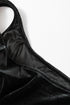 Solid Velvet Square Neck Sleeveless Pocket H-Line Mini Dress