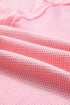 Solid Waffle Knit Oversize Tee And Short Set