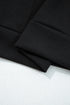 Solid Zip Collar Long Sleeve Drawstring Pant Set