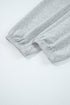 Solid Zip Collar Long Sleeve Drawstring Pant Set
