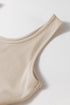 Sophisticated Scoop Neck Ribbed Bodice Pleated Sleeveless Long Dress