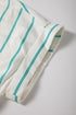 Sophisticated St Patricks Striped Wide Short Sleeve Shift Mini Shirt Dress