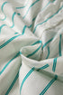 Sophisticated St Patricks Striped Wide Short Sleeve Shift Mini Shirt Dress