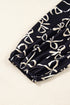 Southern Belle Bow Knot Patchwork Crewneck Plus Size Blouse