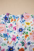 Southern Belle Cap Sleeve Mini H Line Floral Dress