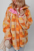 Southern Belle Checkered Sherpa Fleece Hooded Jacket