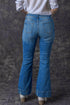 Southern Belle Distressed Flared Denim Jeans