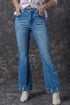 Southern Belle Distressed Flared Denim Jeans