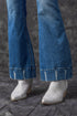 Southern Belle Distressed Flared Denim Jeans