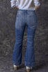 Southern Belle Distressed Flared Denim Jeans