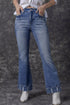 Southern Belle Distressed Flared Denim Jeans