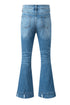 Southern Belle Distressed Flared Denim Jeans