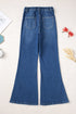 Southern Belle Elastic High Waist Flare Denim Jeans