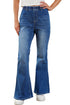 Southern Belle Elastic High Waist Flare Denim Jeans