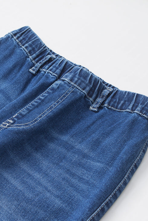 Southern Belle Elastic High Waist Flare Denim Jeans