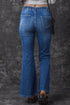 Southern Belle Elastic High Waist Flare Denim Jeans