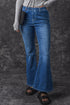 Southern Belle Elastic High Waist Flare Denim Jeans