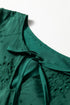 Southern Belle Embroidered Eyelet Puff Sleeve Mini Dress