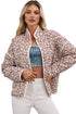 Southern Belle Floral Print Stand Neck Pocketed Jacket
