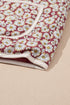 Southern Belle Floral Print Stand Neck Pocketed Jacket