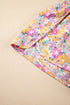 Southern Belle Floral Shirred High Waist Casual Shorts