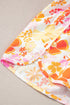 Southern Belle Floral Shirred High Waist Casual Shorts