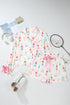 Southern Belle Glass Print Bow Knot Loungewear Set