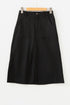 Southern Belle High Waist Front Slit Midi Skirt