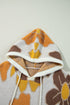 Southern Belle Large Floral Knit Drawstring Hooded Sweater