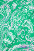 Southern Belle Paisley Print Button Front Tied Waist Mini Dress