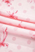 Southern Belle Print Piped Short Sleeve Pajama Set