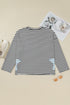 Southern Belle Star And Stripe Long Sleeve Top