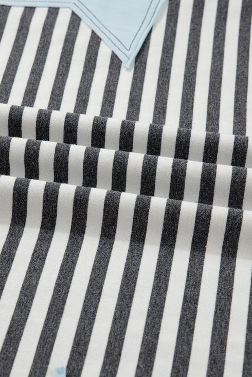 Southern Belle Star And Stripe Long Sleeve Top