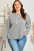 Southern Belle Star And Stripe Long Sleeve Top